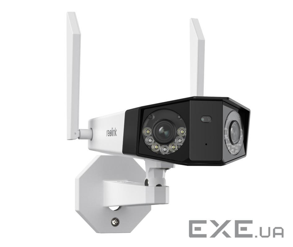 8МП WIFI вулична відеокамера з двома об&apos,єктивами, з довойним підсвічуванням, мікрофон (YT41920)