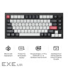 Клавіатура бездротова Keychron Q1 HE Magnetic Switch Black RGB (Q1H-M1-UA)