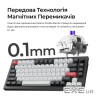 Клавіатура бездротова Keychron Q1 HE Magnetic Switch Black RGB (Q1H-M1-UA)