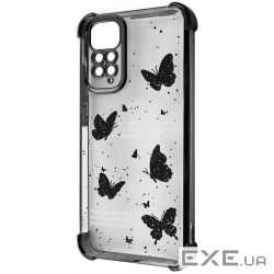 Чехол WAVE Winkie Xiaomi Redmi Note 11 Pro/Redmi Note 12 Pro 4G black/butter (64447 black/butterfly)