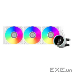 Система рідинного охолодження PcCooler DA360 Pro ARGB WH