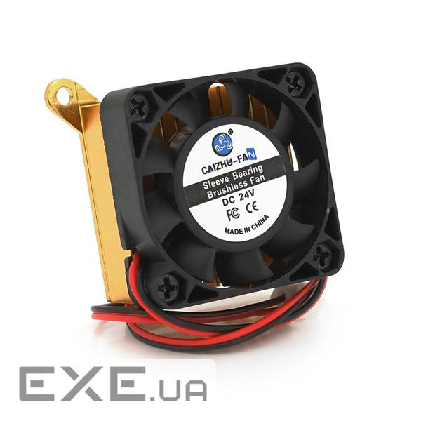 Кулер Caizhu-Fan 4010 40x40x10mm + радіатор, 24V / 0.15A (CF-4010-24V) , 24V / 0.15A (CF-4010-24V)