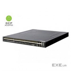 Edgecore Switch 5912-54X-O-48V-B 48PT SFP+ 10GbE 6PT 100G QSFP28 Brown Box