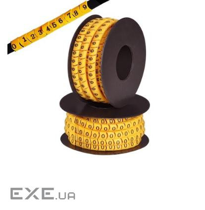 Маркер кабельний "1", (200 шт в упаковці), ціна за упаковку (10228) (10228)