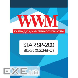 Картридж WWM STAR SP-200 Black (S.20HB-C)