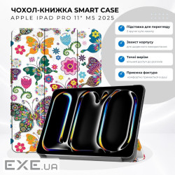 Чохол до планшета BeCover Smart Case Apple iPad Pro 11" M5 2025 Butterfly (715972)