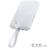 Портативная Батарея Baseus EnerFill FM11 with Built-in Type-C Cable 10000mAh 30W white (E0028905)
