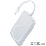 Портативная Батарея Baseus EnerFill FM11 with Built-in Type-C Cable 10000mAh 30W white (E0028905)