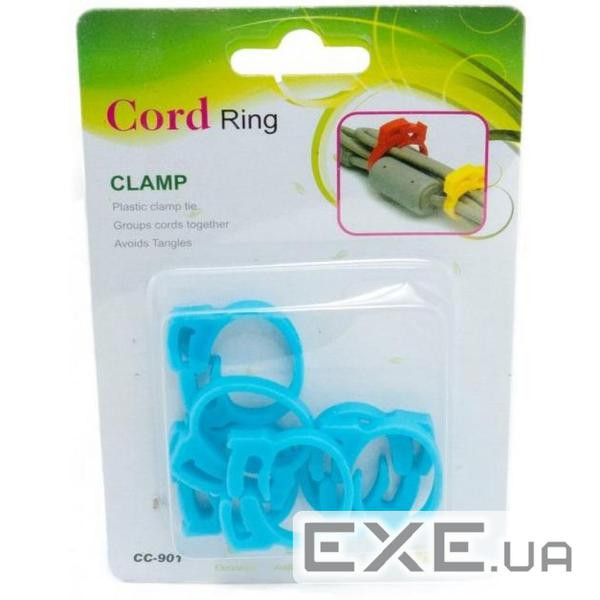 Тримач для кабелю Extradigital Cable Clips CC-901 (Blue) * 6 (KBC1706)