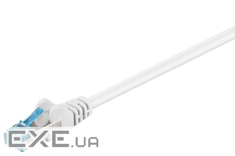 Патч-корд екранованому RJ45 SFTP6a 2.0m,patch AWG27 D=6.0mm LSOH Gold Cu,білий (75.09.3749-10)