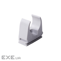 Кріплення труби 16 мм , D16мм, ПВХ,, t застосування -25+60 с, сіре (5316E_KB) (5316E_KB)