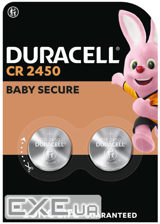 Батарейка DURACELL DL2450 DSN уп. 2 шт . (5012263)