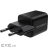 Мережевий зарядний пристрій Choetech PD5012-EU-BK, USB-A/USB-С
