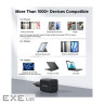 Мережевий зарядний пристрій Choetech PD5012-EU-BK, USB-A/USB-С