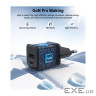 Мережевий зарядний пристрій Choetech PD5012-EU-BK, USB-A/USB-С
