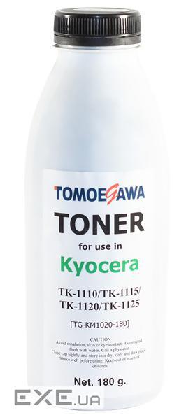Тонер KYOCERA TK-1110/TK-1115/TK-1120/TK-1125, 180г Tomoegawa (TG-KM1020-180)