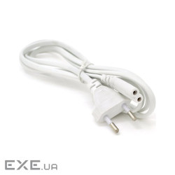 Кабель живлення 1.5m, 0.5mm, PC-184/2 CEE7/16-C7 2 pin (дл (PC (PC-184 / 2 CEE7 / 16-C7-CCA15 0,5м)
