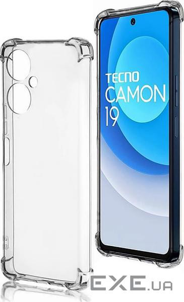 Чохол-накладка BeCover Anti-Shock для Tecno Camon 19 (CI6n)/19 Neo (CH6i)/19 Pro (CI8n) Cle (708901)
