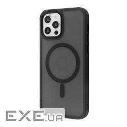 Чохол WAVE Matte Insane Case with Magnetic Ring iPhone 12/12 Pro black (45111 black)