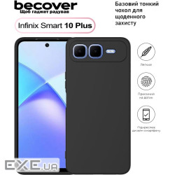 Чохол до мобільного телефона BeCover Silicone Infinix Smart 10 Plus (X6725B) Black (713764)