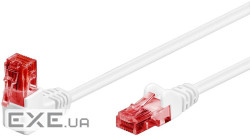 Патч-корд неекранований RJ45 UTP6 10.0m,patch AWG25 1x90ё D=5.9mm Gold,білий (75.05.1526-5) (75.05.1526-5)
