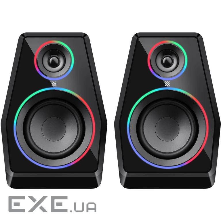 Акустична система Defender Solar 10 LED Bluetooth USB Black (65940)