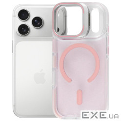 Чохол до мобільного телефона BeCover FIBRA Star Shine MagSafe Apple iPhone 17 Pro Light Pink (715428