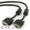 Кабель мультимедійний Cablexpert VGA 1.5m Premium 3+ 9C HD15M, 2 shields, 2 ferrits (CCB-PPVGA-1.5M)