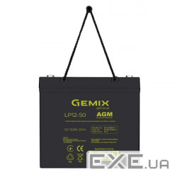Батарея до ДБЖ Gemix 12В 50Ач (LP12-50) (LP1250)