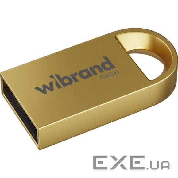 Флешка WIBRAND Lynx 64GB USB2.0 Gold (WI2.0/LY64M2G)