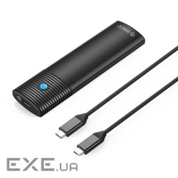 Внешний карман Orico SSD Enclosure M.2, USB 3.2 Type-C, Black (HC380503) (HC380503.M2UC)
