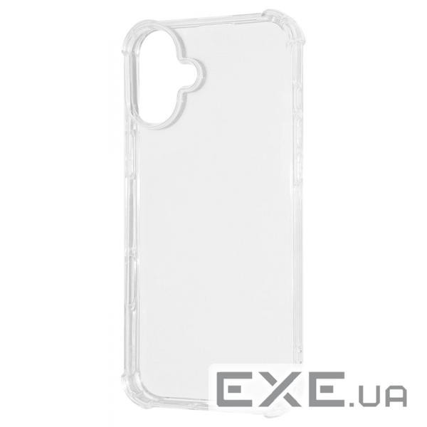 Чехол WXD силікон 0.8 mm HQ iPhone 16 transparent (59446 transparent) 0.8 mm HQ iPhone 16 transparent (59446 transparent