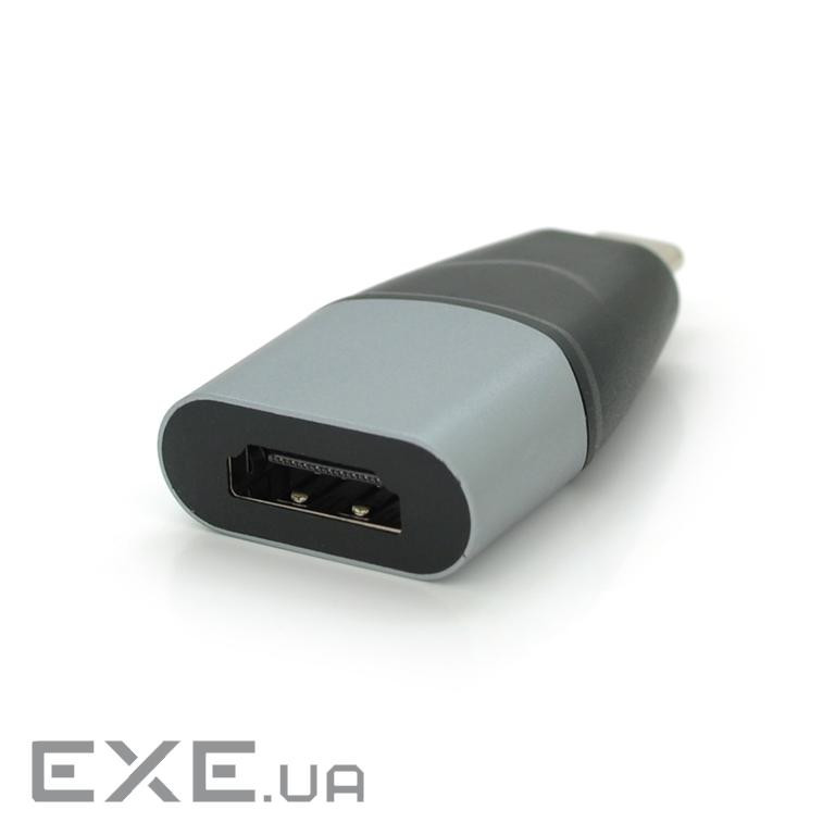 Перехідник Type-C (тато) / HDMI (мама), Black-gray (YT-A-Type-C(M) / HDMI(F)) ), Black-gray (YT-A-Type-C(M) / HDMI(F))