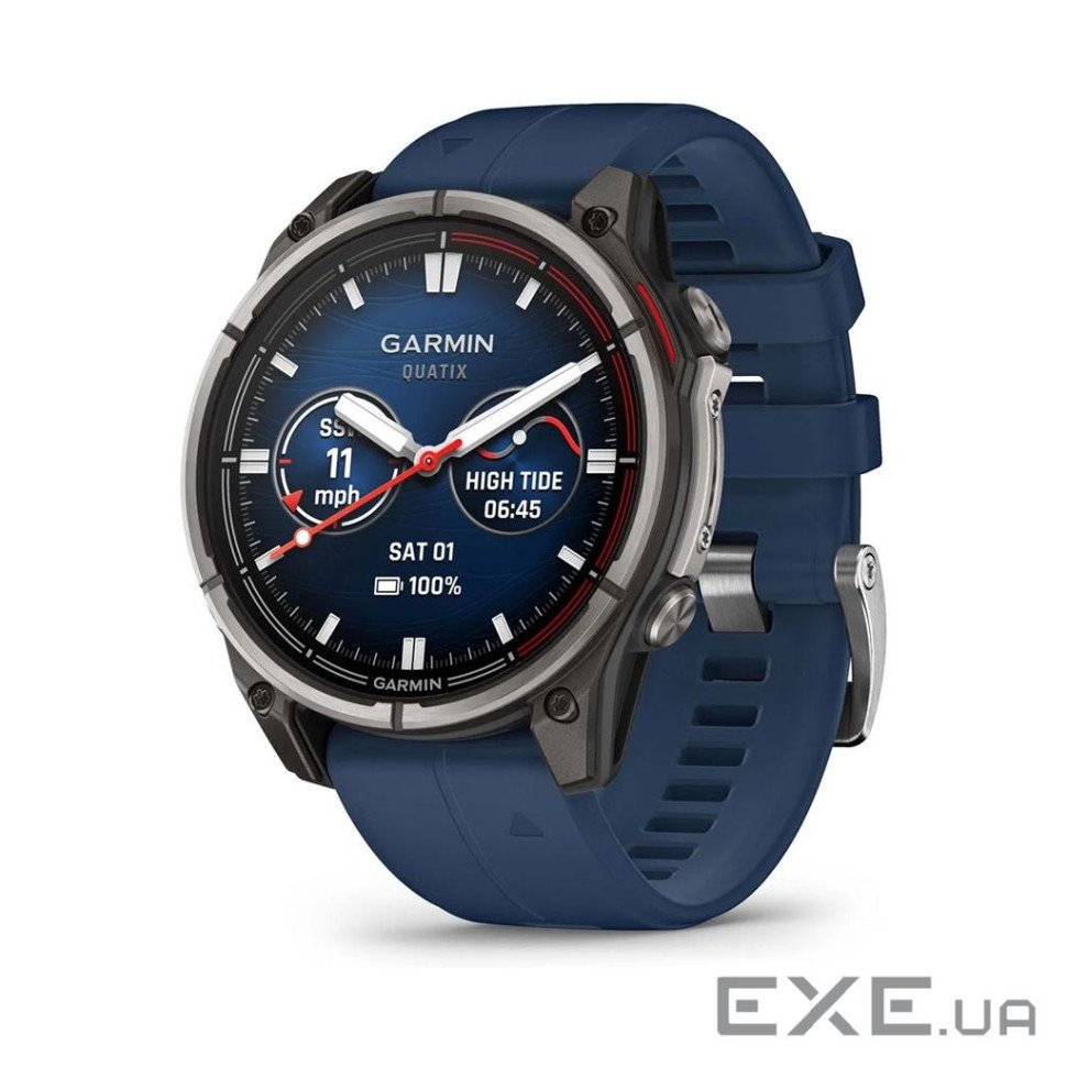 Смарт-годинник Garmin quatix 8 47mm, AMOLED, Saph, GPS смарт-годинник (010-02904-51)