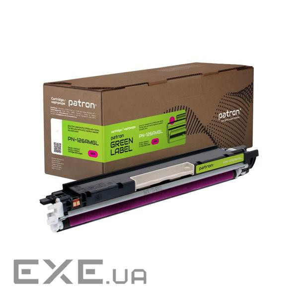 Тонер-картридж Patron HP 126A (CE313A) Green Label, magenta (PN-126AMGL)