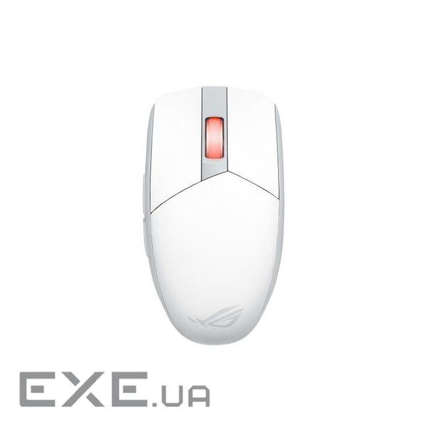Миша ASUS ROG Strix Impact III, RGB, WL/BT, білий (90MP03D0-BMUA10) (90MP03D0-BMUA10)