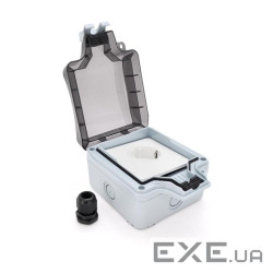 Водонепроникна настінна зовнішня розетка, 16A / 250V, IP66 (IP66-03) , 16A / 250V, IP66 (IP66-03)