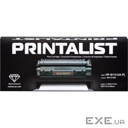 Тонер-картридж Printalist HP LJ 4003/4103, MFP 4103 Black / W1510A Black (HP-W1510A-PL)