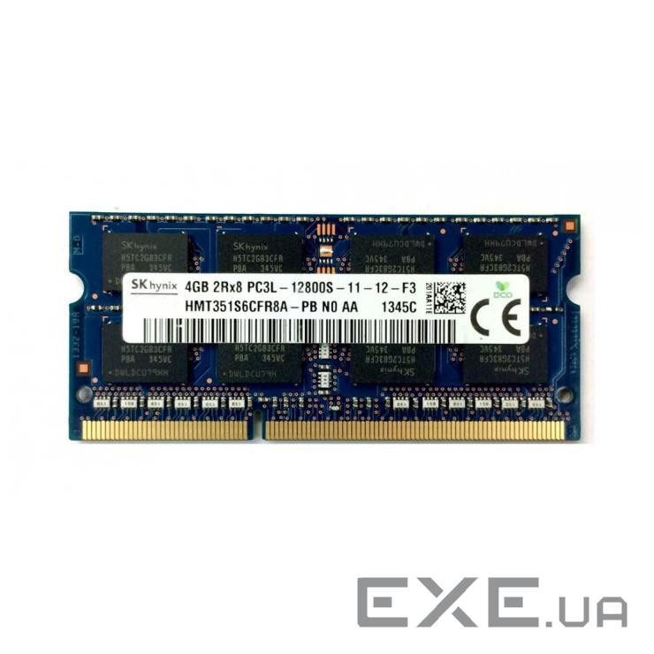 Модуль пам'яті HYNIX SO-DIMM DDR3 1600MHz 4GB (HMT351S6CFR8A-PB)