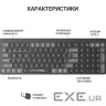 Клавіатура OfficePro SK985B Wireless/Bluetooth Black