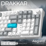 Бездротова механічна клавіатура GamePro Asgard Drakkar (MK305WH)