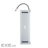 Хаб 2E USB-С USB-A 2.0/2xUSB-A 3.0/2xUSB-C PD/2xHDMI/VGA/jack3.5/microSD/SD/Ethernet, 0.1 (2E-W2703)