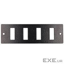 Лицьова панель 4SC Duplex для UA-FOBC-B, чорна (UA-FO4SCDB)