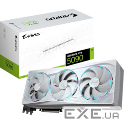 Відеокарта Gigabyte AORUS GeForce RTX 5090 Stealth Ice 32G (GV-N5090AORUSST ICE-32GD)