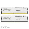 Модуль пам'яті KINGSTON FURY Beast EXPO White DDR5 6000MHz 64GB Kit 2x32GB (KF560C30BWEK2-64)