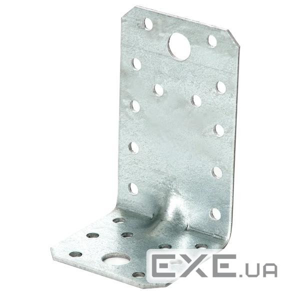 Угольник с усиленным ребром APRO 90х50х55х2.0 (10 шт)