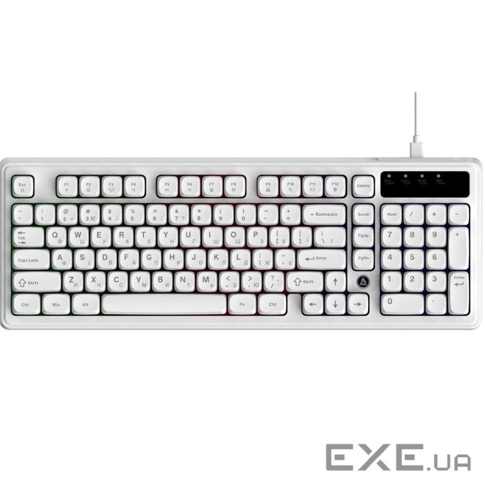 Дротова клавіатура Ajazz AF98 White (AF98-W)