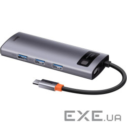 Док-станція для ноутбука Baseus Metal Gleam Series 5-in-1(CAHUB-CX0G)