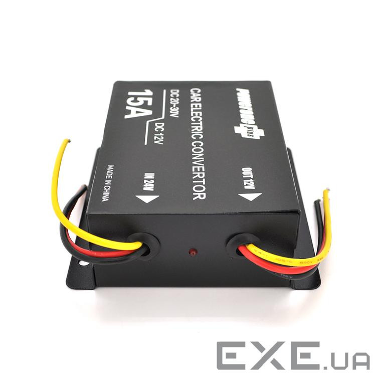 Перетворювач авто інвертор DC / DC 24v-12v 15A GS-D15A (YT-GS-D15A) DC / DC 24v-12v 15A GS-D15A (YT-GS-D15A)