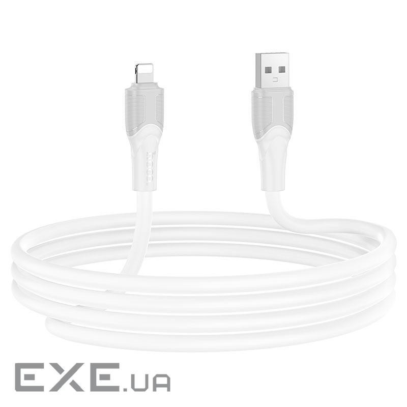 Кабель Hoco X106, Lightning-USB, 2,4A, довжина 3м, White, BOX (Hoco X106 / 3LW)